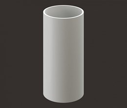 Труба водосточная Дёке LUX, 3 м, Пломбир 8668 Труба водосточная Дёке LUX, 3 м, Пломбир 8668