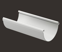 Желоб водосточный Дёке LUX, 3 м, Пломбир 8671 Желоб водосточный Дёке LUX, 3 м, Пломбир 8671