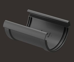 Соединитель желоба Дёке LUX, Графит 8675 Соединитель желоба Дёке LUX, Графит 8675