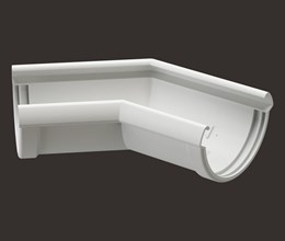 Угловой элемент 135 гр., Дёке LUX, Пломбир 8683 Угловой элемент 135 гр., Дёке LUX, Пломбир 8683