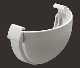 Заглушка желоба, Дёке LUX, Пломбир 8686 Заглушка желоба, Дёке LUX, Пломбир 8686