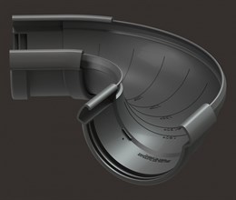 Угол регулируемый 60-160 гр., Дёке LUX, Графит 8705 Угол регулируемый 60-160 гр., Дёке LUX, Графит 8705