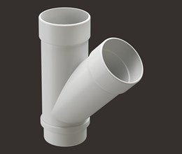 Тройник 45 гр., Дёке LUX, Пломбир 8707 Тройник 45 гр., Дёке LUX, Пломбир 8707