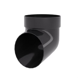 Колено сливное ПВХ Grand Line графит (RAL 7024) 9156 Колено сливное ПВХ Grand Line графит (RAL 7024) 9156