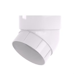 Колено трубы 67 град. ПВХ Grand Line белое (RAL 9003) 9161 Колено трубы 67 град. ПВХ Grand Line белое (RAL 9003) 9161