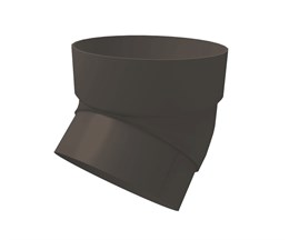 Колено трубы 45 град. ПВХ Grand Line графит (RAL 7024) 9166 Колено трубы 45 град. ПВХ Grand Line графит (RAL 7024) 9166