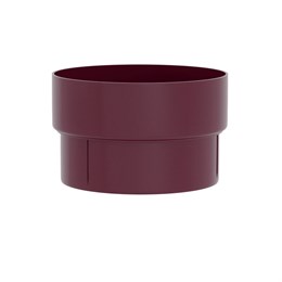 Муфта трубы соединительная ПВХ Grand Line бордо (RAL 3005) 9190 Муфта трубы соединительная ПВХ Grand Line бордо (RAL 3005) 9190