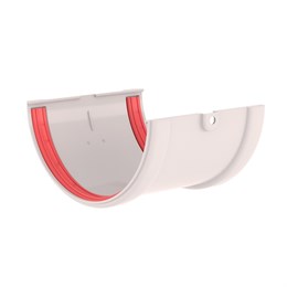 Соединитель желобов Классика 120 ПВХ Grand Line белый (RAL 9003) 9194 Соединитель желобов Классика 120 ПВХ Grand Line белый (RAL 9003) 9194