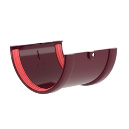 Соединитель желобов Классика 120 ПВХ Grand Line бордо (RAL 3005) 9197 Соединитель желобов Классика 120 ПВХ Grand Line бордо (RAL 3005) 9197