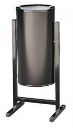 Урна уличная СЛ2-250, черная, 25 литров 9392 Урна уличная СЛ2-250, черная, 25 литров 9392