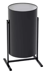 Урна уличная УРТ-19, разборная, черная, 19 литров 9396 Урна уличная УРТ-19, разборная, черная, 19 литров 9396