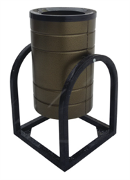 Урна уличная УП-20, бронза, 20 литров 9405 Урна уличная УП-20, бронза, 20 литров 9405