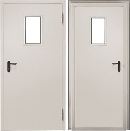 Противопожарная дверь ДПС1-60 EIS 60 Со стеклом Промет 9707 Противопожарная дверь ДПС1-60 EIS 60 Со стеклом Промет 9707
