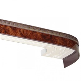 Карниз Греция Корень Ореха 2,4 м Legrand трехрядный УЦЕНКА 9748