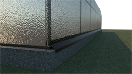 Отлив по периметру теплицы 2.0 м RAL8017 9837 Отлив по периметру теплицы 2.0 м RAL8017 9837