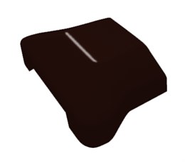 Крышка RR 32 (RAL 8019) 9944 Крышка RR 32 (RAL 8019) 9944