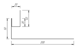 Околооконная планка 50*250 мм 10047 Околооконная планка 50*250 мм 10047
