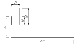 Околооконная планка 60*200 мм 10052 Околооконная планка 60*200 мм 10052