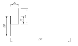 Околооконная планка 100*250 мм 10065 Околооконная планка 100*250 мм 10065