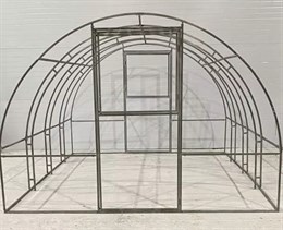 Теплица Дачница Люкс Усиленная (Каркас) 8м Теплица Дачница Люкс Усиленная (Каркас) 8м