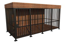 Вольер для собак ВС-002 (4,0*2,0*2,2 м) Вольер для собак ВС-002 (4,0*2,0*2,2 м)