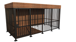 Вольер для собак ВС-007 (4,0*2,0*2,2) Вольер для собак ВС-007 (4,0*2,0*2,2)