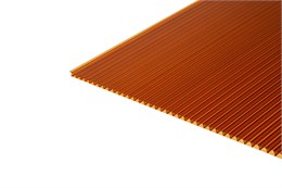 Сотовый поликарбонат 4*2100*6000 (560 гр/кв.м.) Колибри Янтарный Сотовый поликарбонат 4*2100*6000 (560 гр/кв.м.) Колибри Янтарный