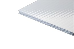 Сотовый поликарбонат Колибри 10*2100*6000 (1250 кг/кв,м) Белый Сотовый поликарбонат Колибри 10*2100*6000 (1250 кг/кв,м) Белый