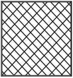 Решетка металлическая на окно арт.007 (1400*1300) Решетка металлическая на окно арт.007 (1400*1300)