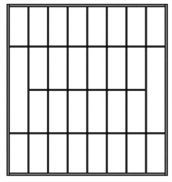 Решетка металлическая на окно арт.008 (1400*1300) Решетка металлическая на окно арт.008 (1400*1300)