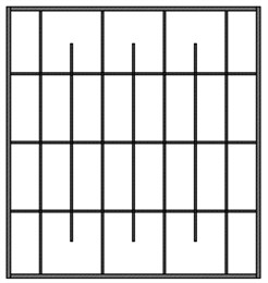 Решетка металлическая на окно арт.010 (1400*1300) Решетка металлическая на окно арт.010 (1400*1300)