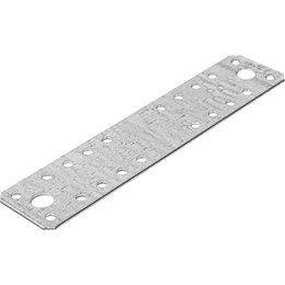 Крепежная пластина 180*40*1,8, оцинк. 12017