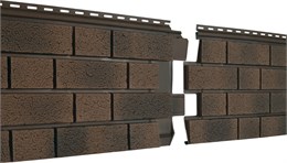 Фасадные панели Stone House S-Lock Клинкер Балтик Магма Фасадные панели Stone House S-Lock Клинкер Балтик Магма