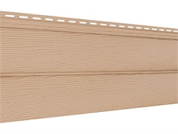 Сайдинг Ю-Пласт Блок Хаус Классический Бежевый Сайдинг Ю-Пласт Блок Хаус Классический Бежевый