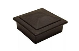 Крышка столба ПВХ DECKART 125*125 мм Графит 12147 Крышка столба ПВХ DECKART 125*125 мм Графит 12147