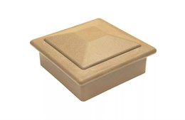 Крышка столба ПВХ DECKART 125*125 мм Орех Крышка столба ПВХ DECKART 125*125 мм Орех