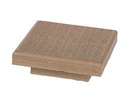 Крышка столба ДПК DECKART 125*125 мм Орех Крышка столба ДПК DECKART 125*125 мм Орех