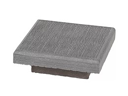 Крышка столба ДПК DECKART 125*125 мм Серый Крышка столба ДПК DECKART 125*125 мм Серый