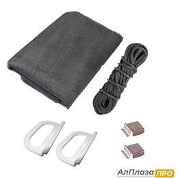 Ремкомплект для сборки и ремонта москитной сетки №2 Белый Ремкомплект для сборки и ремонта москитной сетки №2 Белый