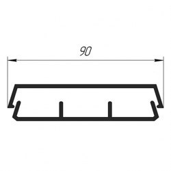 Кабельный канал с крышкой (3009/3010) 3м. 1962 Кабельный канал с крышкой (3009/3010) 3м. 1962