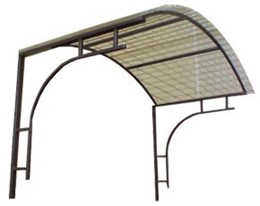 Козырек металлический К301 (Каркас) 2418 Козырек металлический К301 (Каркас) 2418