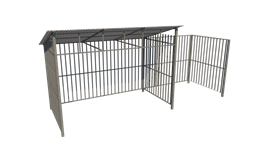 Контейнерная площадка ТБО "INDUSTRIAL PROF 02" (2 контейнера) 2452