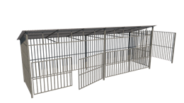 Контейнерная площадка ТБО "INDUSTRIAL PROF 10" (4 контейнера) 2459