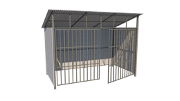 Контейнерная площадка ТБО "INDUSTRIAL 01" (2 контейнера) 2475