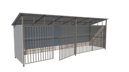 Контейнерная площадка ТБО "INDUSTRIAL 08" (4 контейнера) 2482