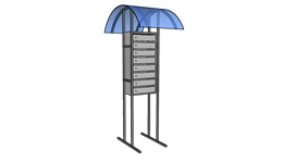 Стойка для п/я СТ 105 2566 Стойка для п/я СТ 105 2566