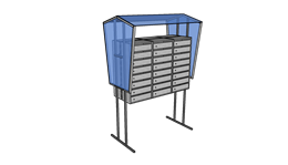 Стойка для п/я СТ 209 2573 Стойка для п/я СТ 209 2573