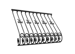 Ограждение металлическое ОГР-45 (1000*2295 мм) Ограждение металлическое ОГР-45 (1000*2295 мм)