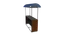 Прилавок уличный островной ПУ-35 9270