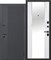 Дверь входная Флорида Зеркало Черный кварц / Эмалит Белый 9633 - фото 30768 Дверь входная Флорида Зеркало Черный кварц / Эмалит Белый 9633 - фото 30768